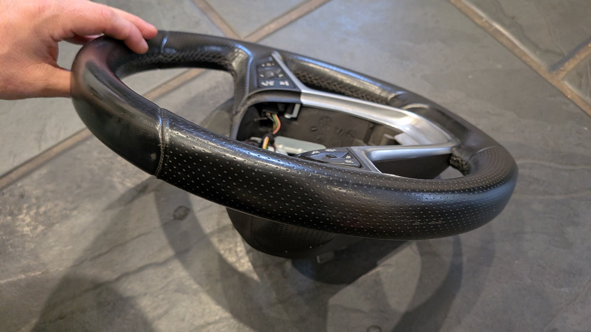 Astra J Flat Bottom Genuine BiTurbo Steering Wheel