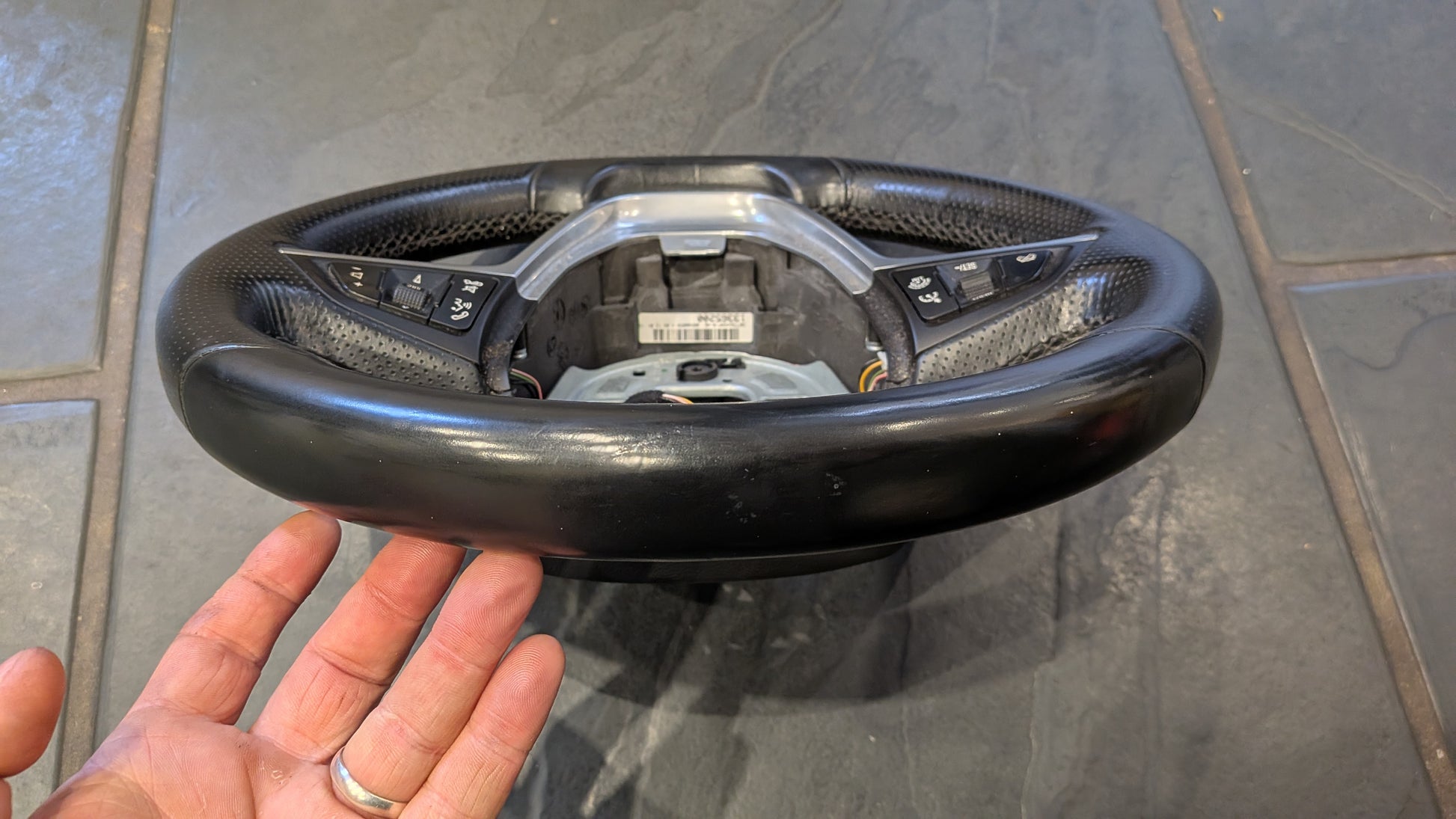 Astra J Flat Bottom Genuine BiTurbo Steering Wheel