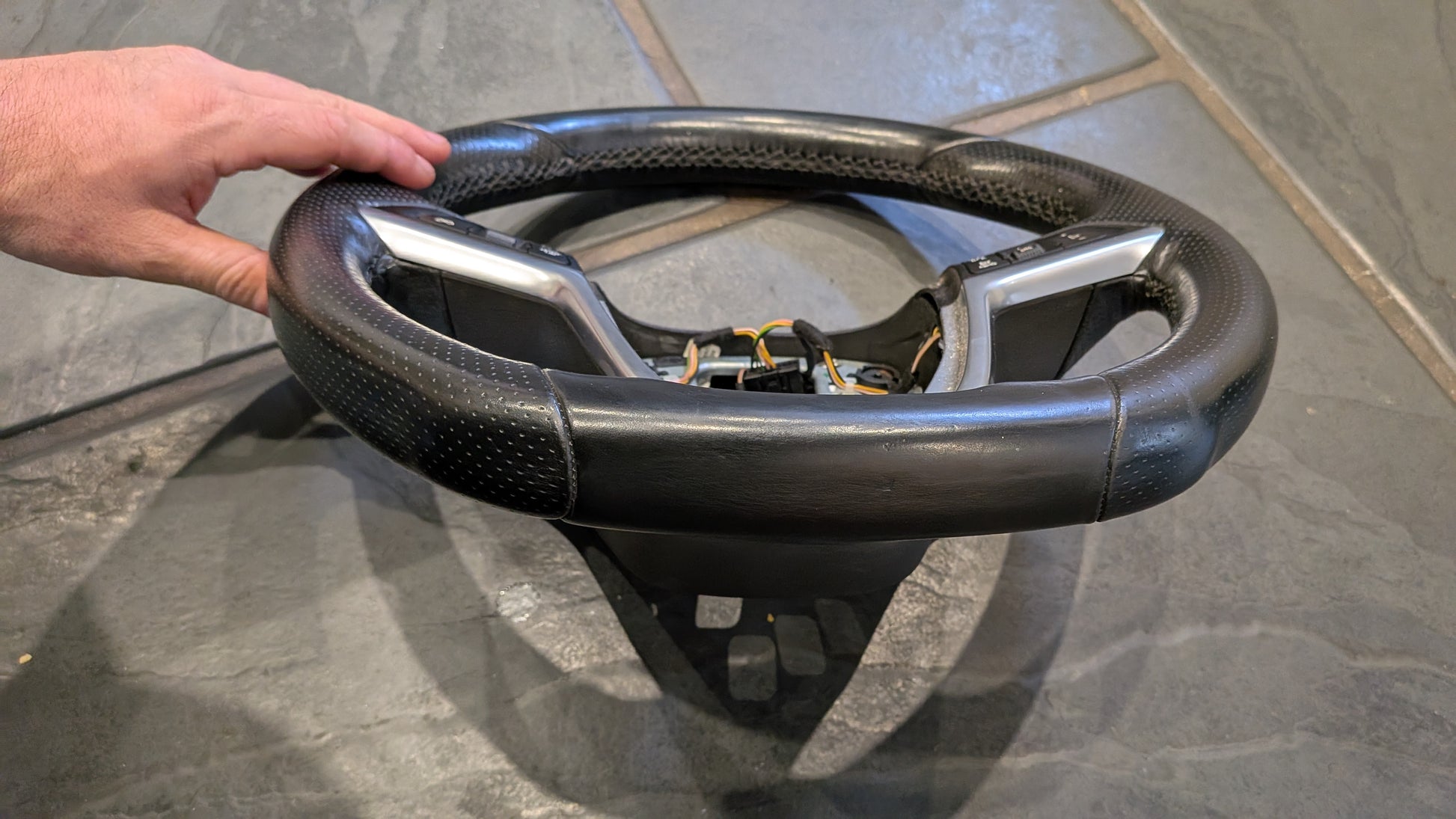 Astra J Flat Bottom Genuine BiTurbo Steering Wheel