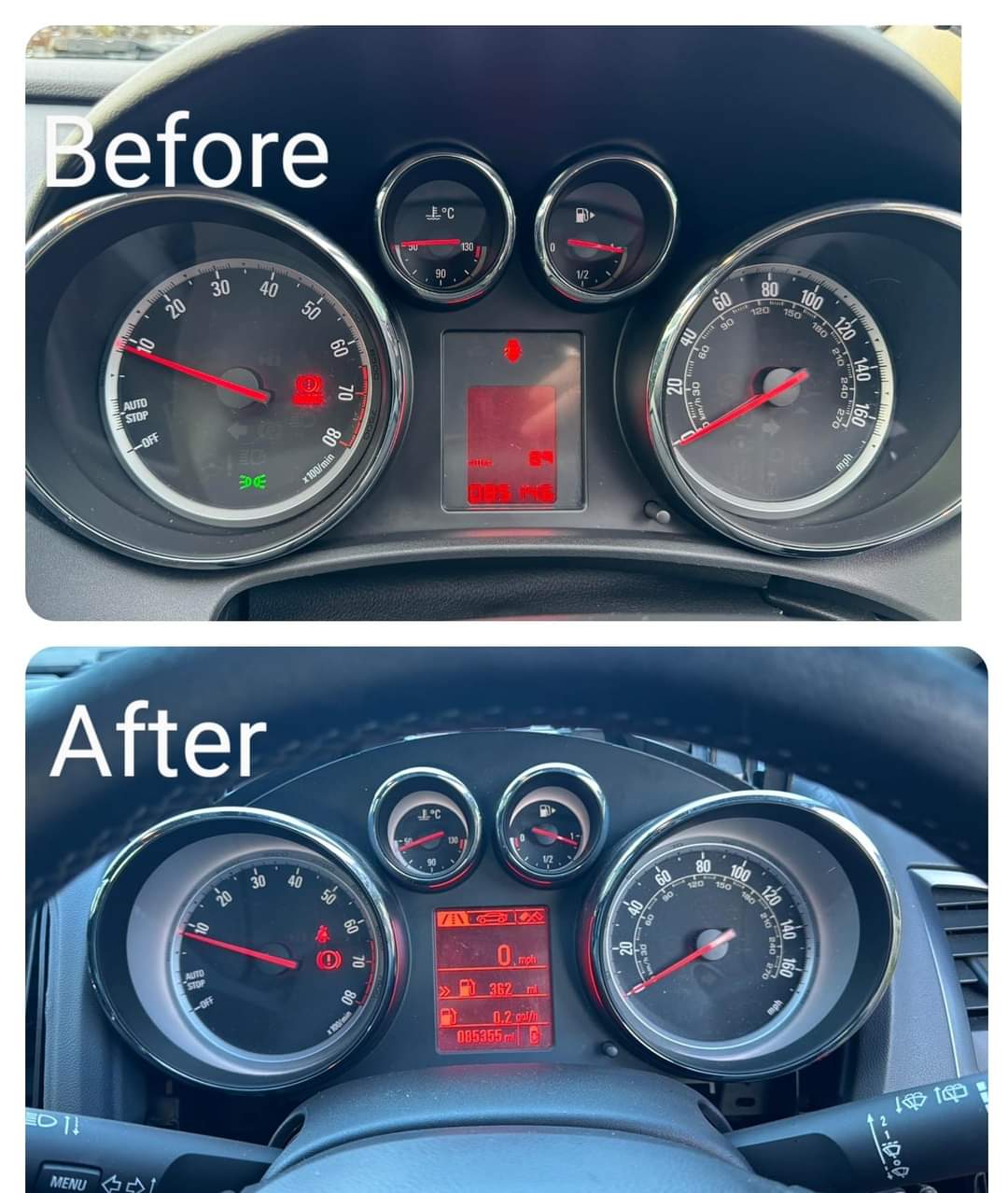 Astra J / Astra J GTC Instrument Cluster upgrade - Plug and Play