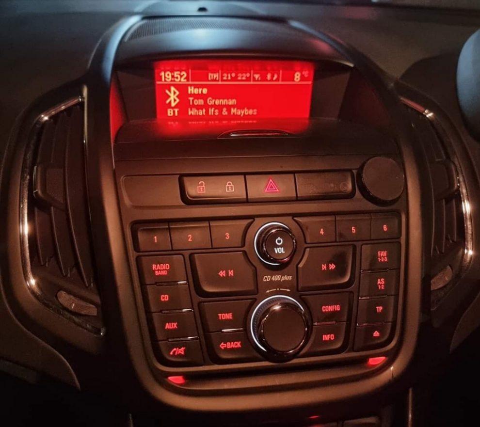 Zafira CD400plus 2014+ Bluetooth Activation