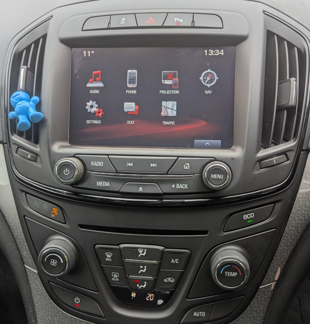 Insignia 2014+ HMI 2.0 to 2.5 Upgrade for Android Auto/Apple Car Play