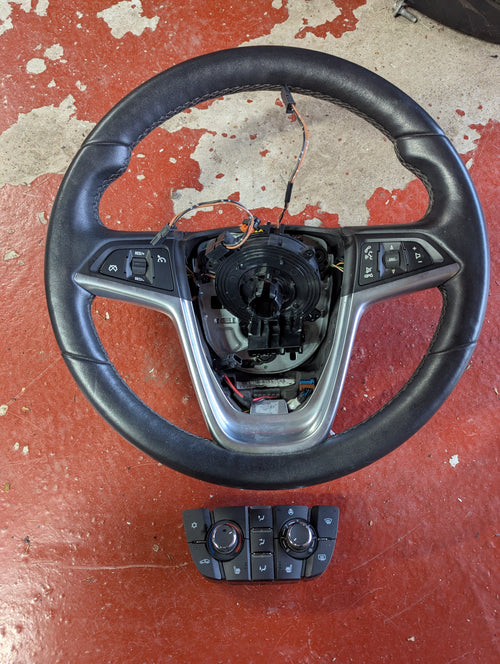 Astra J / GTC Heated Steering Wheel Retrofit Kit