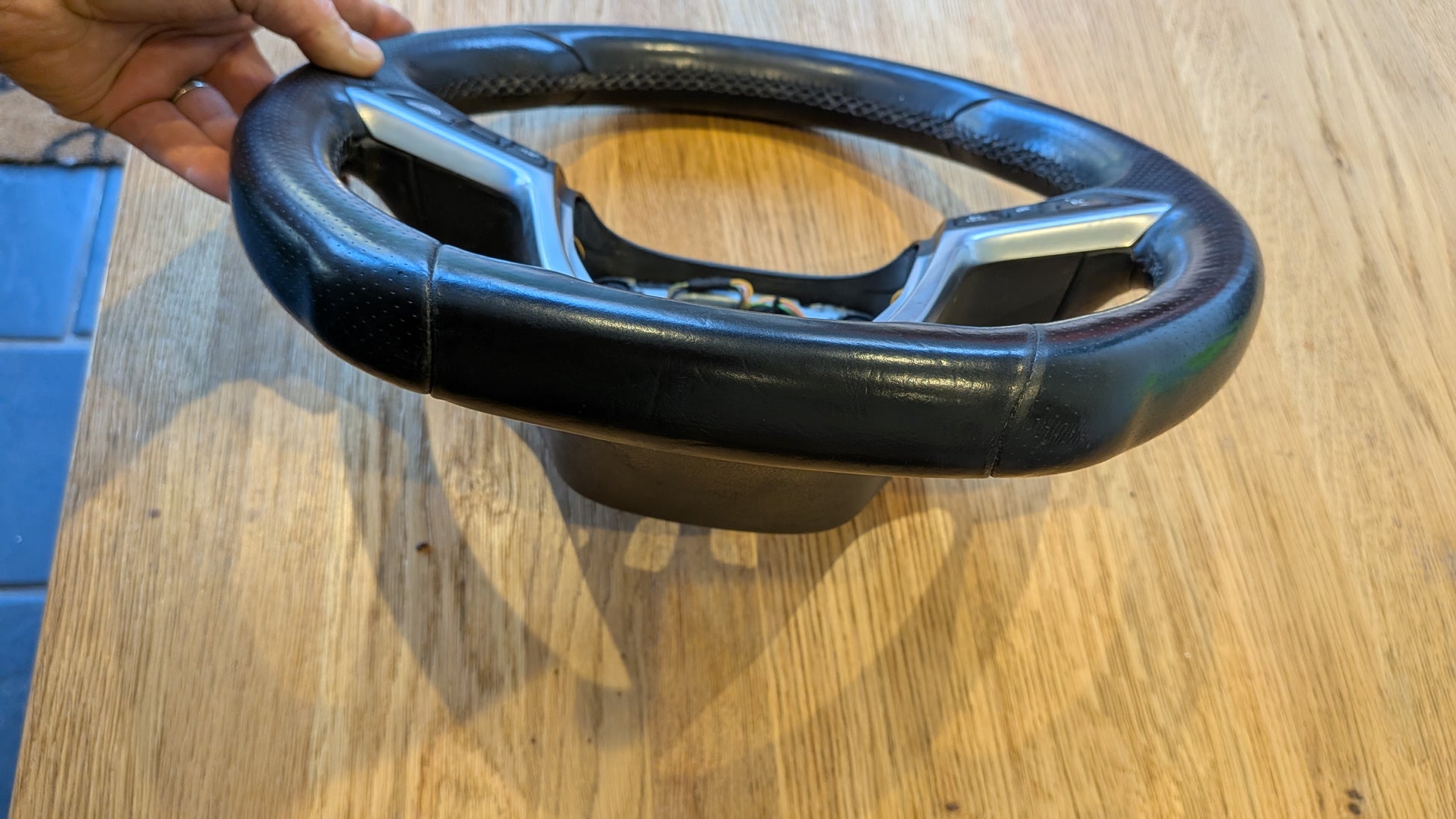 Cascada Flat Bottom Steering Wheel