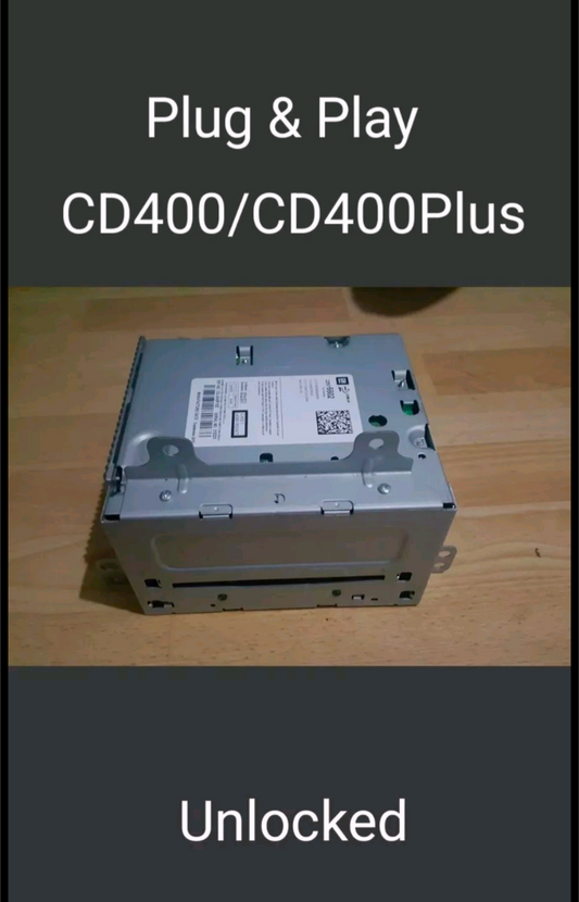 CD400/CD400 Plus (UZZ/UYN) OEM Radio Unit - Plug and Play