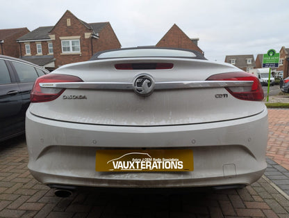 Reverse Camera Installation for Cascada