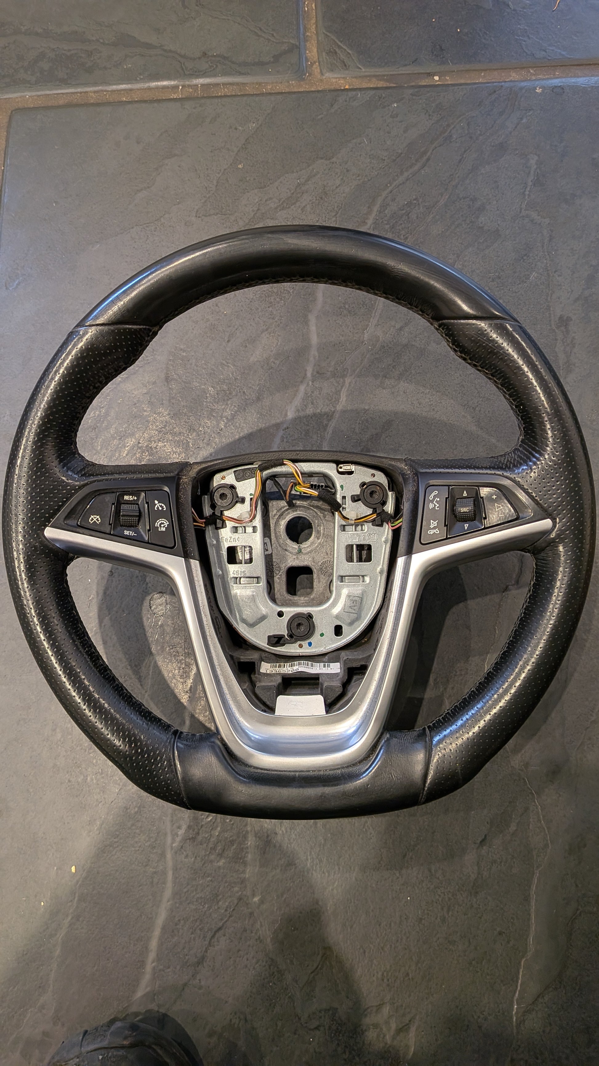 Astra J Flat Bottom Genuine BiTurbo Steering Wheel