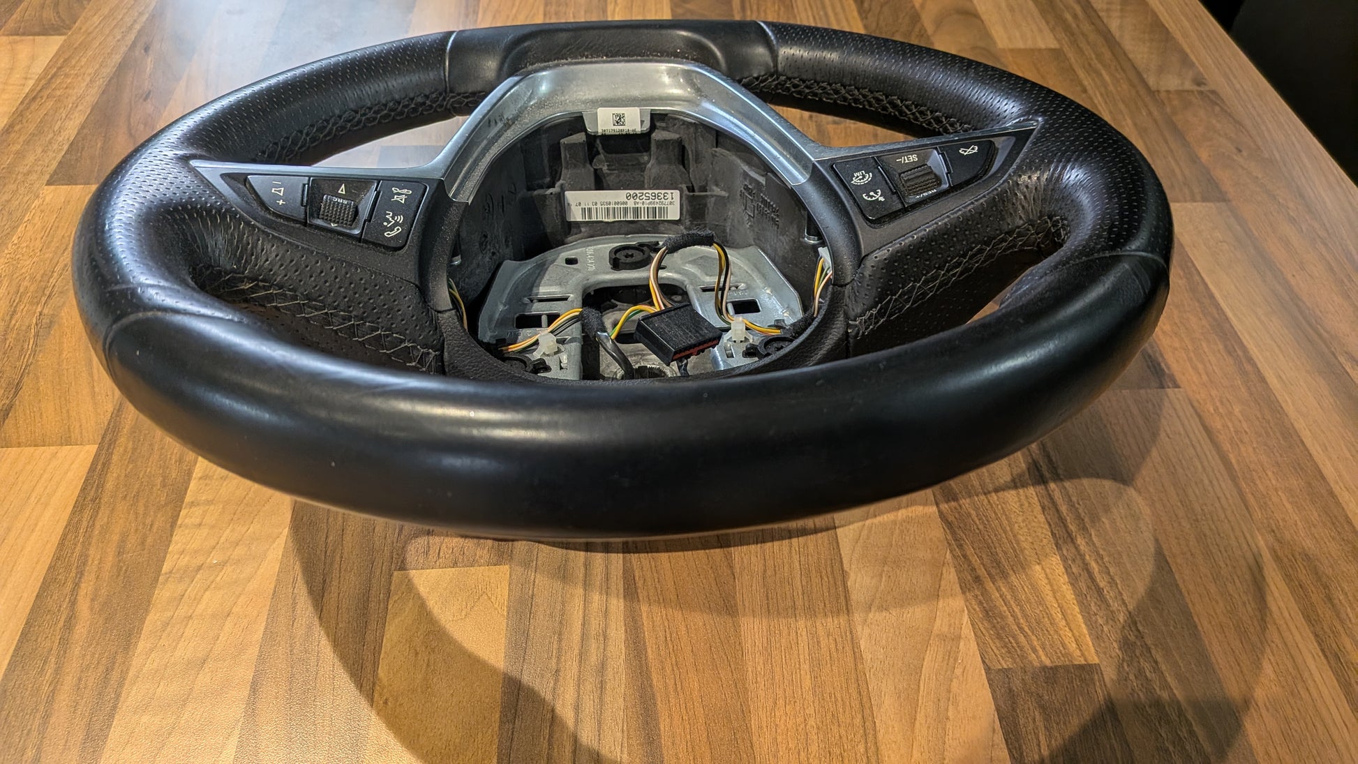 Astra J Flat Bottom Genuine BiTurbo Steering Wheel