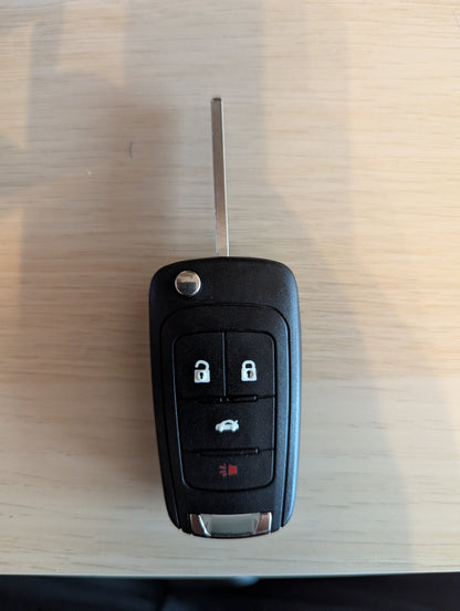 Vauxhall Astra J, Cascada,Insignia, Zafira 4 Button Key