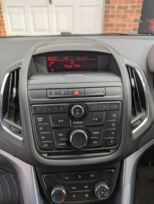 Zafira C Tourer CD450/CD400 Plus OEM Bluetooth Retrofit - Plug and Play