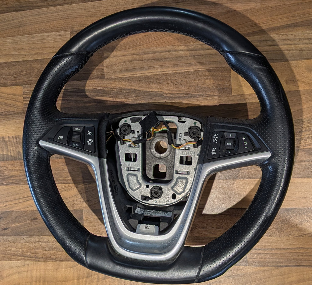 Astra J Flat Bottom Genuine BiTurbo Steering Wheel